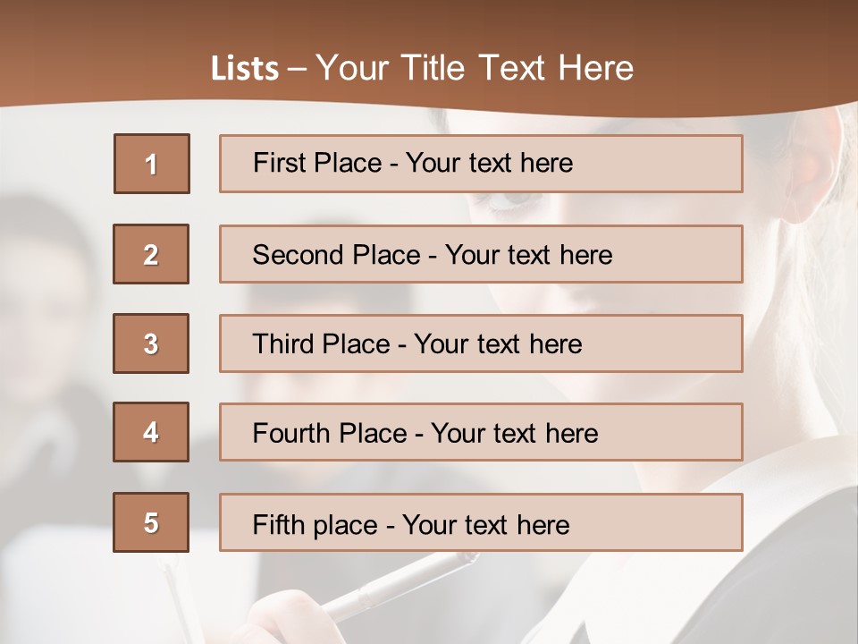 Partnership Print Portfolio PowerPoint Template
