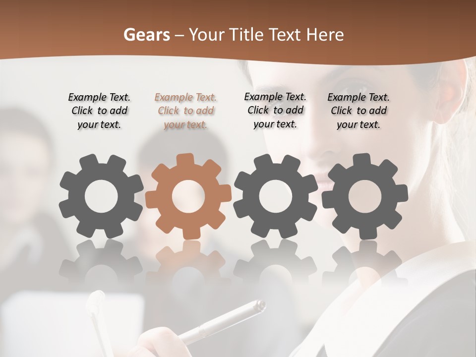 Partnership Print Portfolio PowerPoint Template