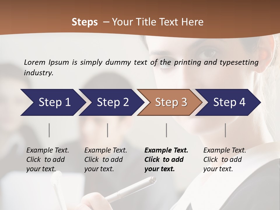 Partnership Print Portfolio PowerPoint Template