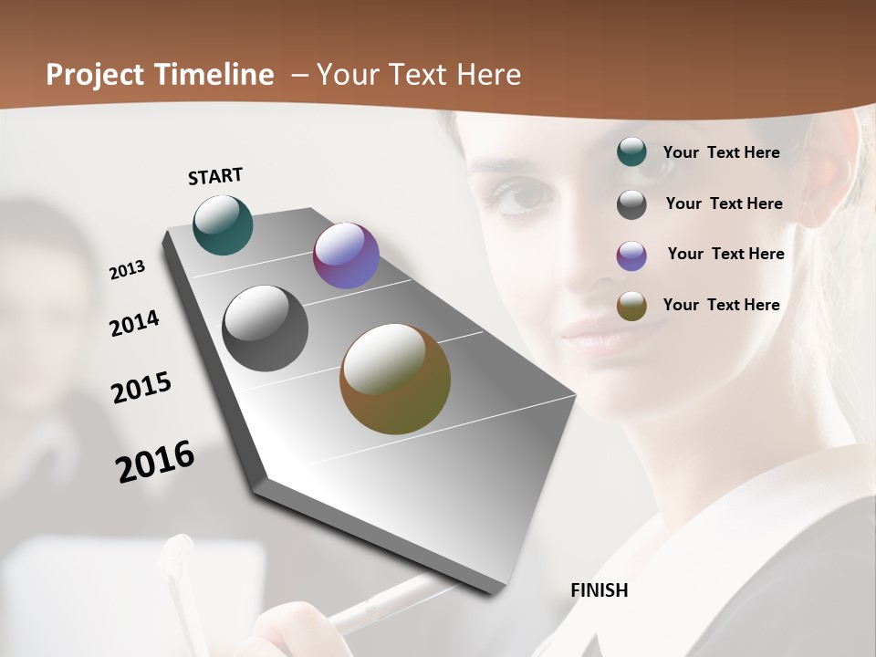 Partnership Print Portfolio PowerPoint Template
