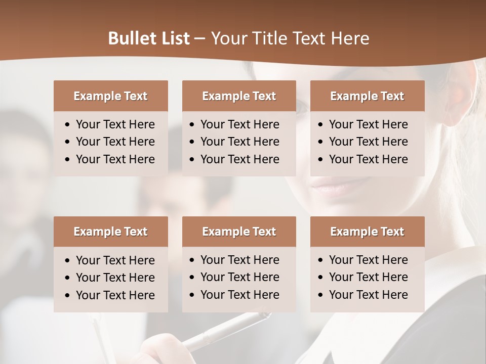 Partnership Print Portfolio PowerPoint Template