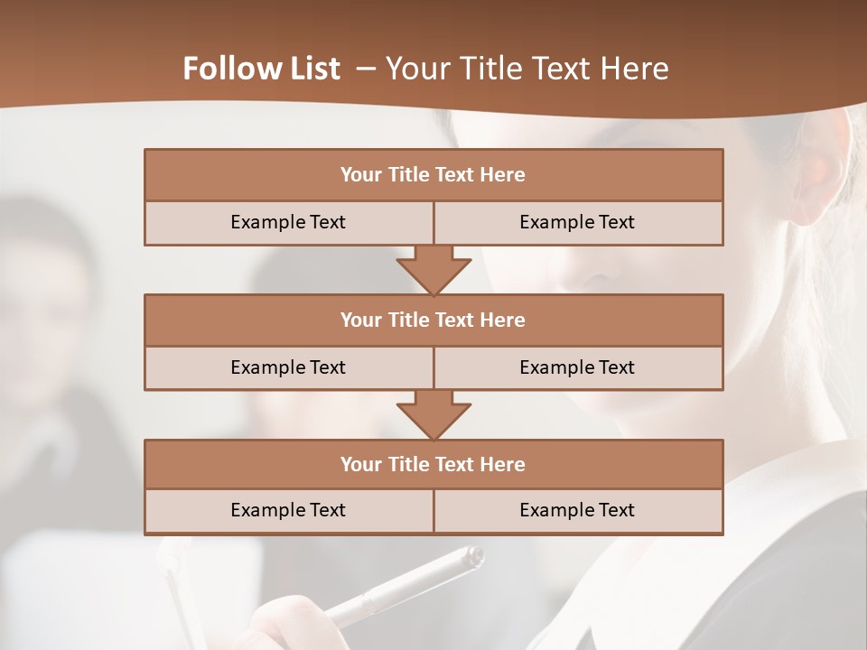Partnership Print Portfolio PowerPoint Template