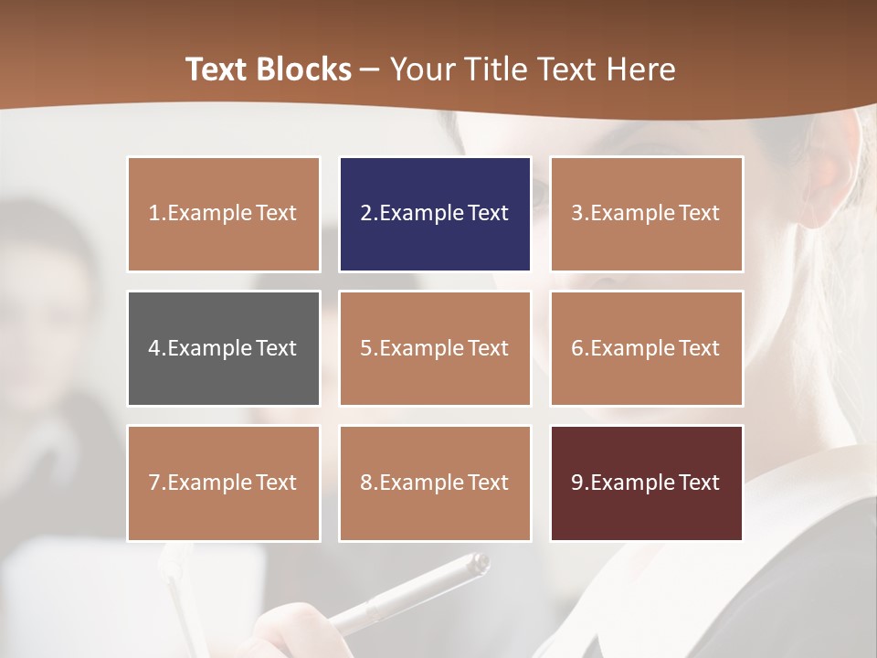 Partnership Print Portfolio PowerPoint Template