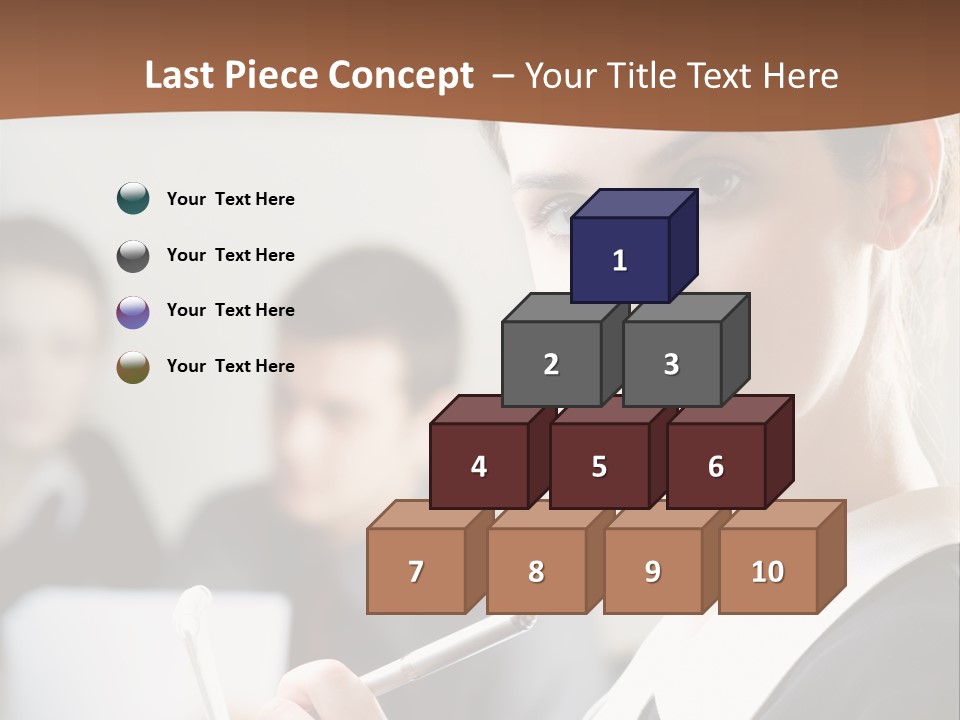 Partnership Print Portfolio PowerPoint Template