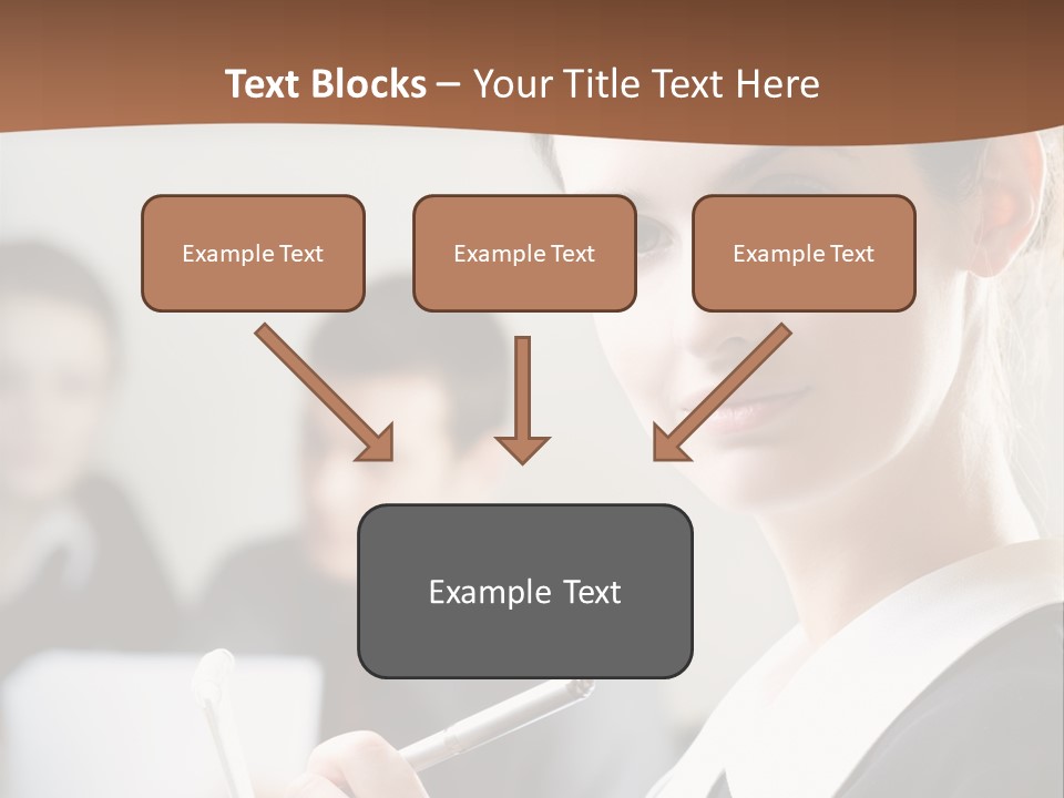 Partnership Print Portfolio PowerPoint Template