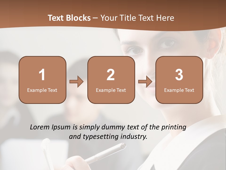 Partnership Print Portfolio PowerPoint Template