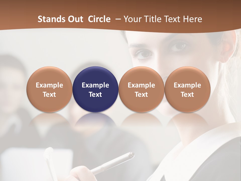 Partnership Print Portfolio PowerPoint Template