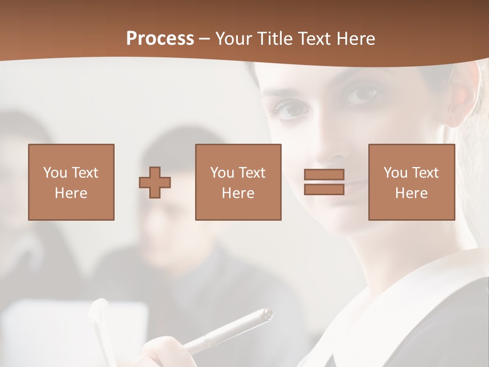 Partnership Print Portfolio PowerPoint Template