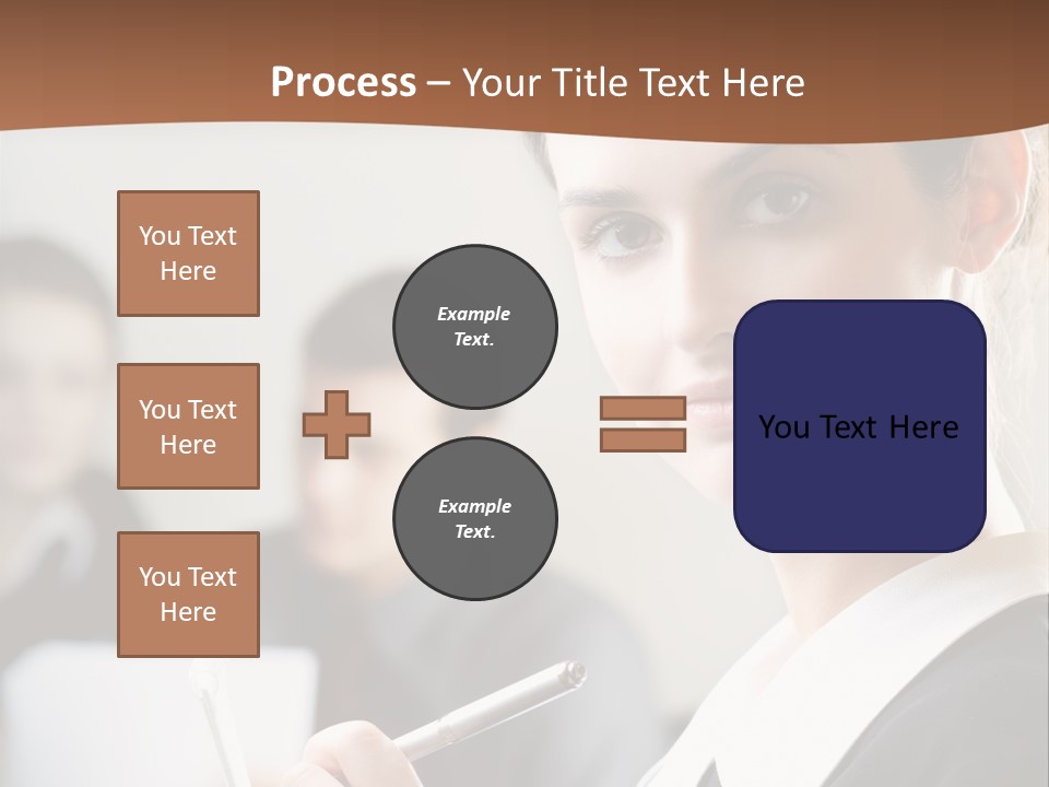 Partnership Print Portfolio PowerPoint Template