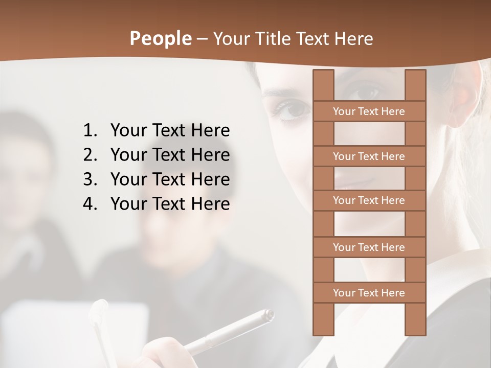 Partnership Print Portfolio PowerPoint Template