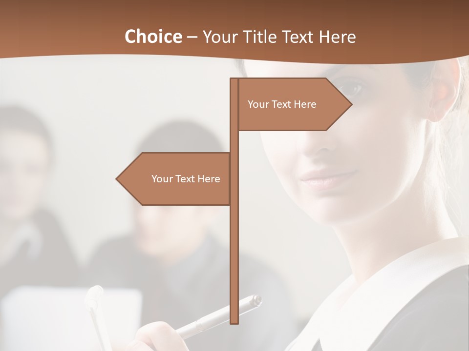 Partnership Print Portfolio PowerPoint Template