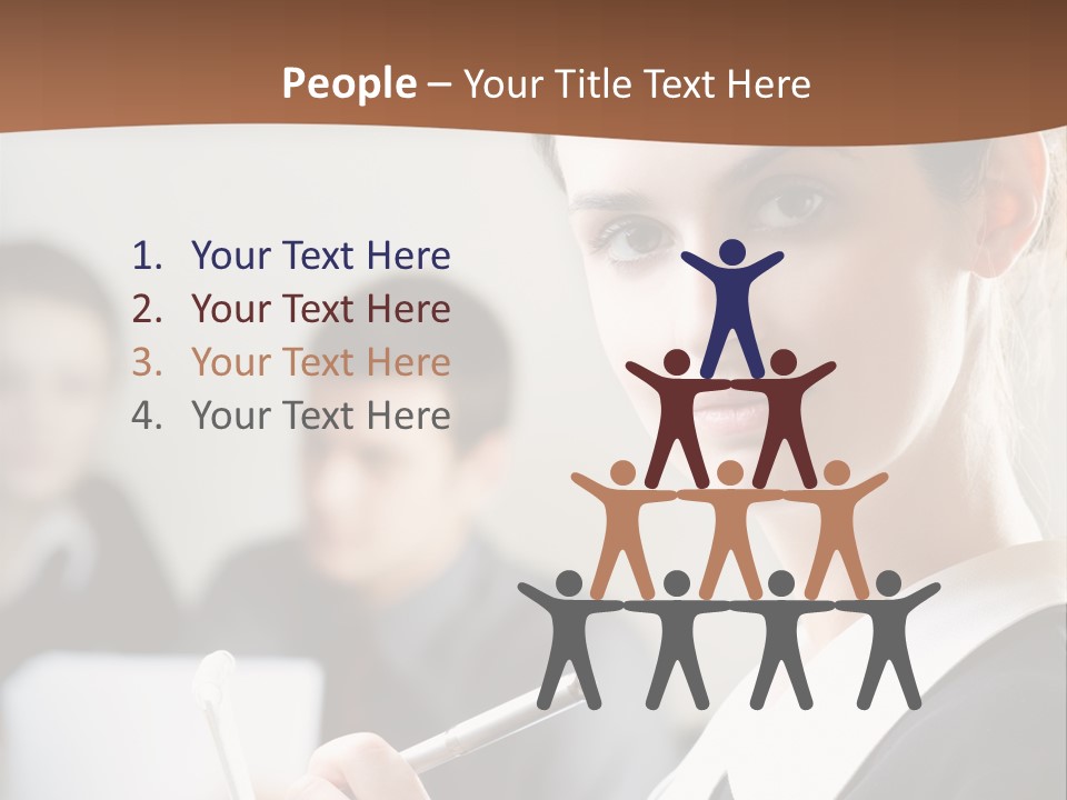 Partnership Print Portfolio PowerPoint Template