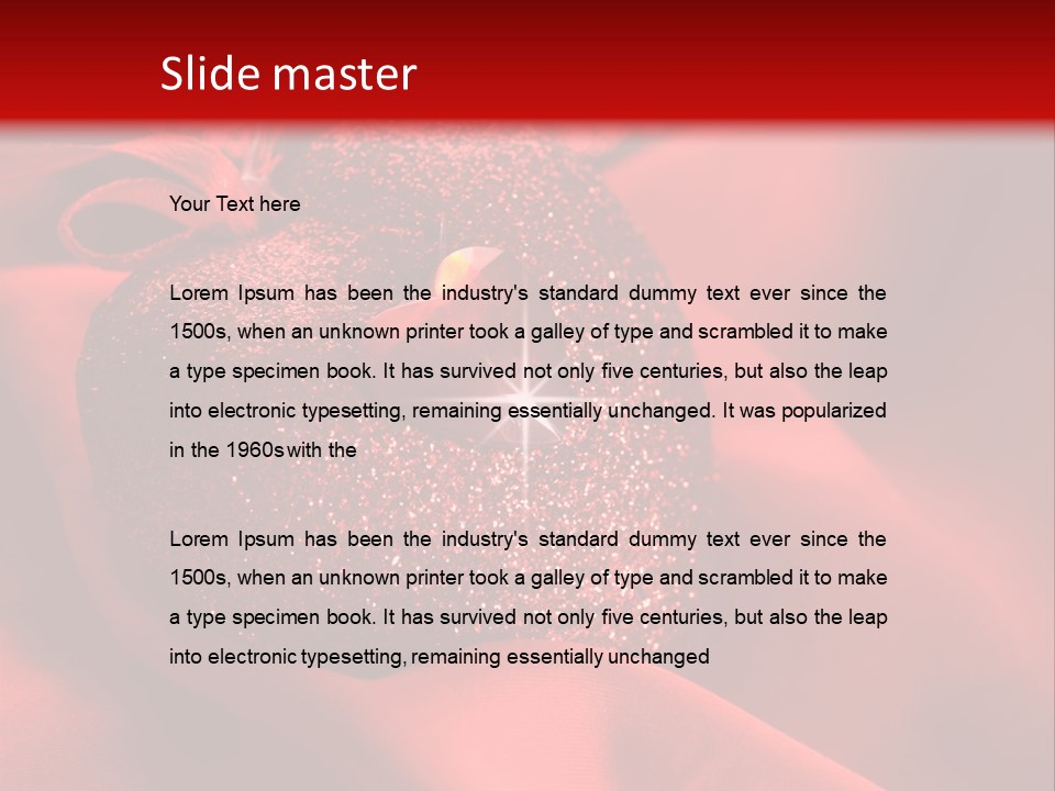 Blurred Wedding Day PowerPoint Template