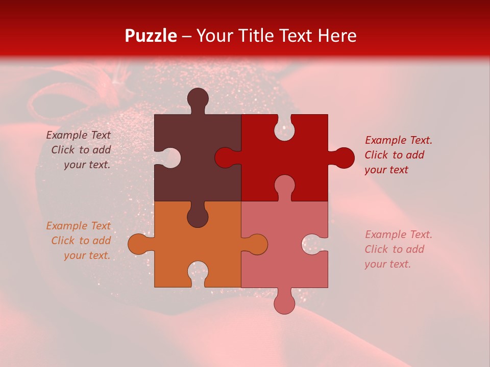 Blurred Wedding Day PowerPoint Template