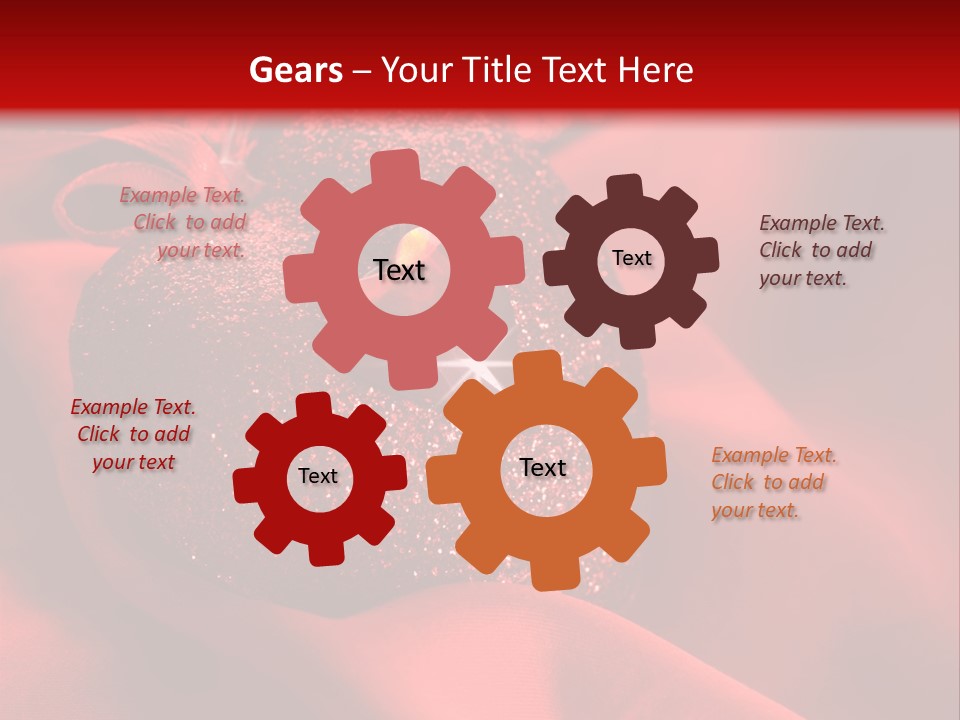 Blurred Wedding Day PowerPoint Template