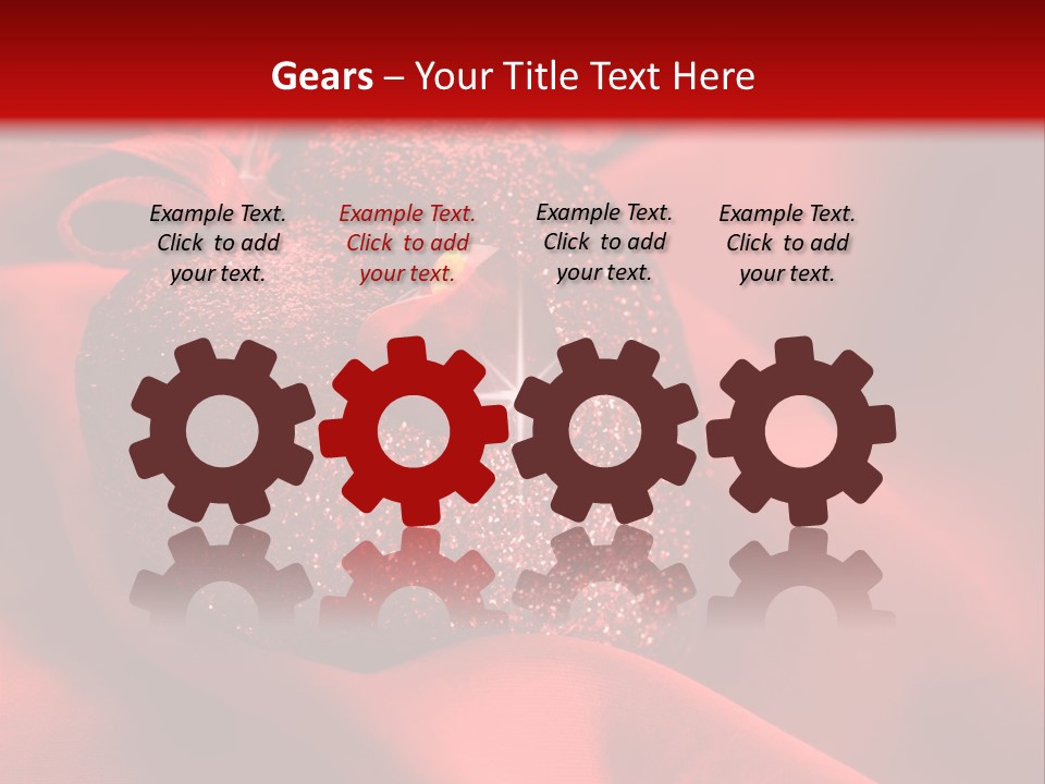 Blurred Wedding Day PowerPoint Template