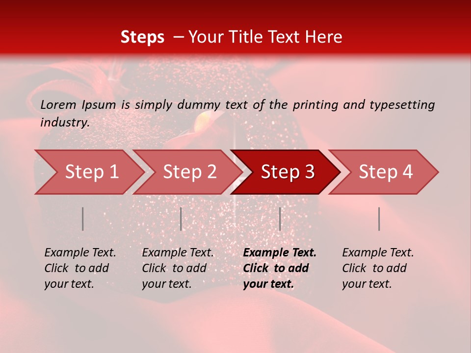 Blurred Wedding Day PowerPoint Template