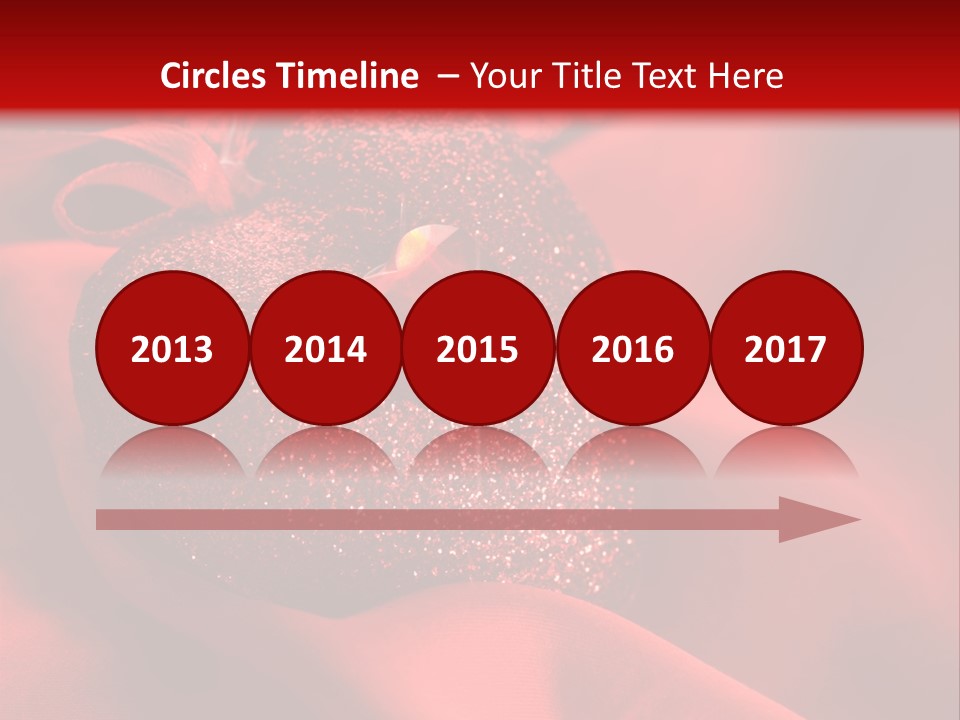 Blurred Wedding Day PowerPoint Template