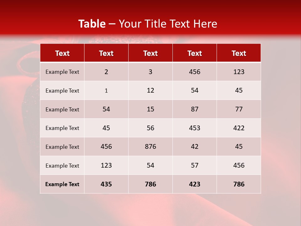 Blurred Wedding Day PowerPoint Template