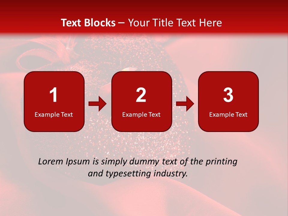 Blurred Wedding Day PowerPoint Template