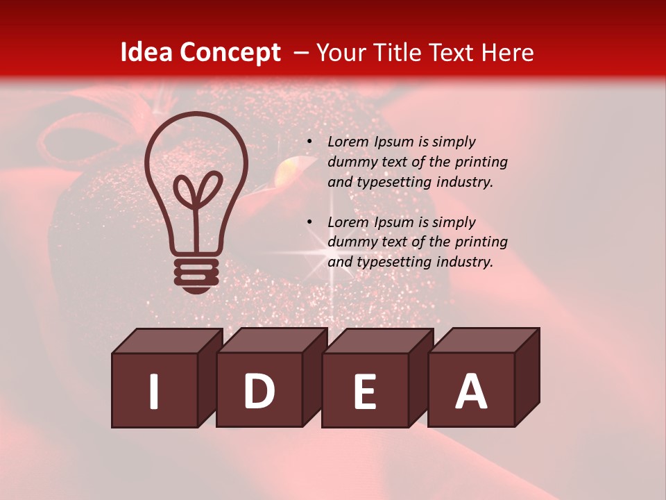 Blurred Wedding Day PowerPoint Template