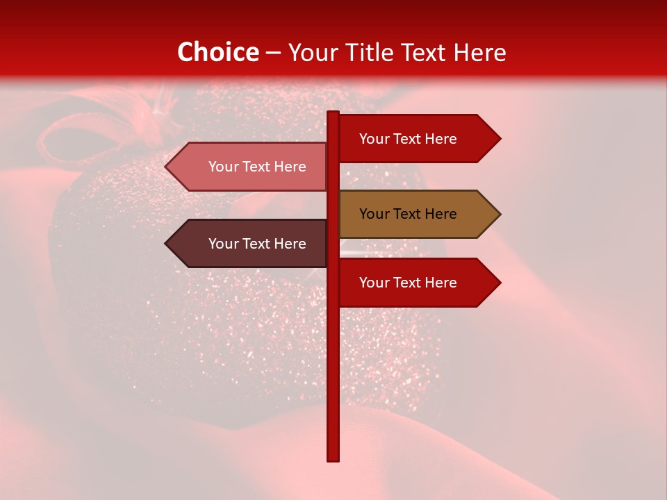 Blurred Wedding Day PowerPoint Template