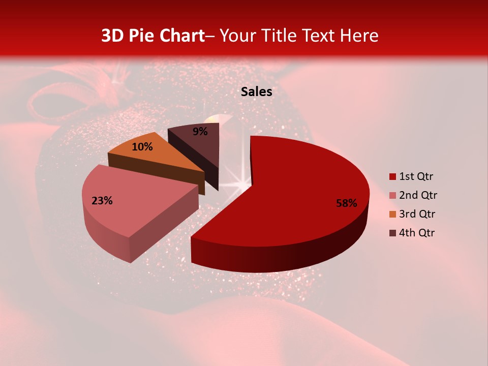 Blurred Wedding Day PowerPoint Template