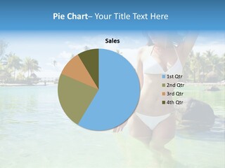 White Sky Bikini PowerPoint Template