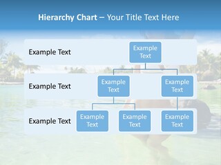 White Sky Bikini PowerPoint Template