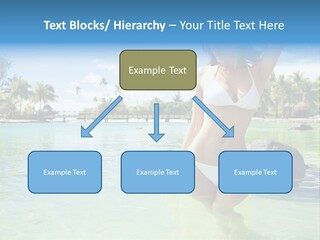White Sky Bikini PowerPoint Template