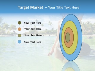 White Sky Bikini PowerPoint Template