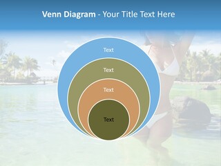 White Sky Bikini PowerPoint Template