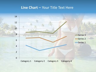 White Sky Bikini PowerPoint Template
