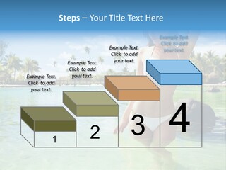 White Sky Bikini PowerPoint Template