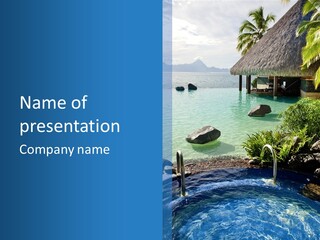 Relaxing Coast Scenic PowerPoint Template