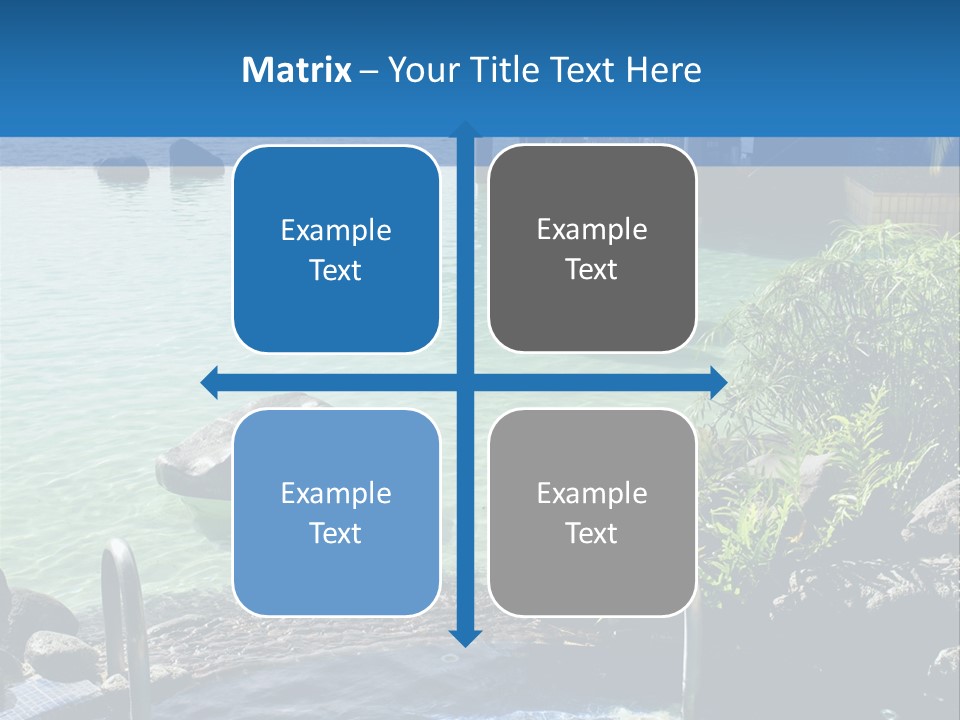 Relaxing Coast Scenic PowerPoint Template