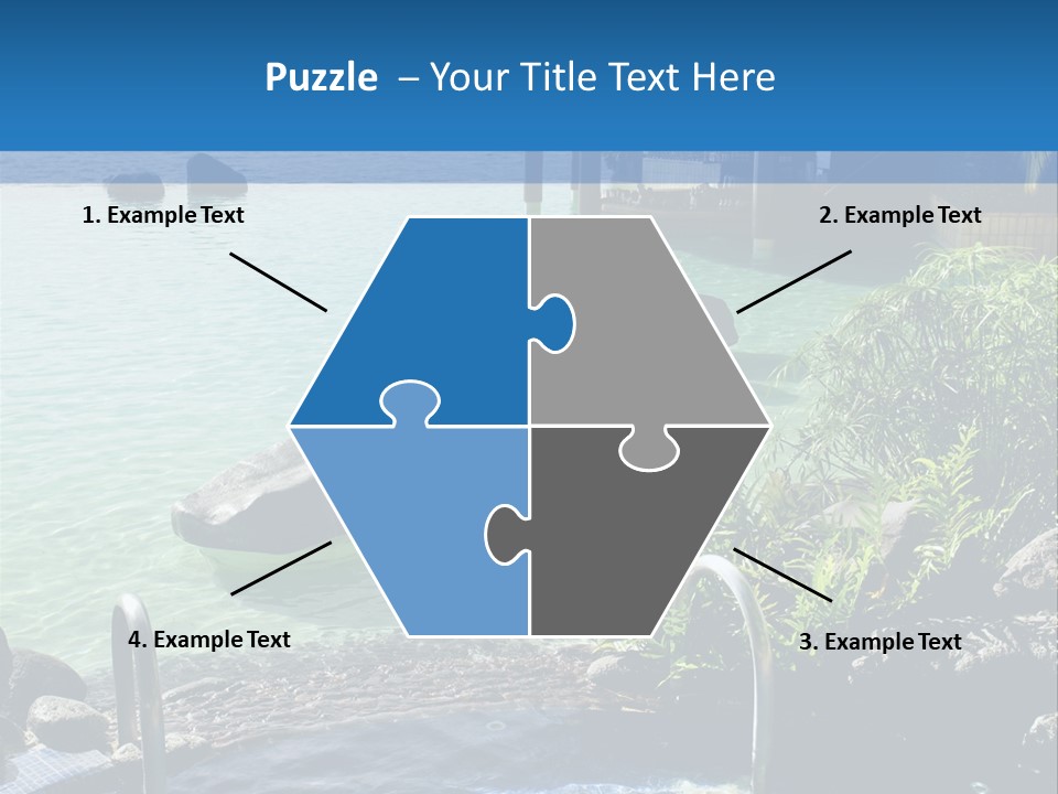 Relaxing Coast Scenic PowerPoint Template