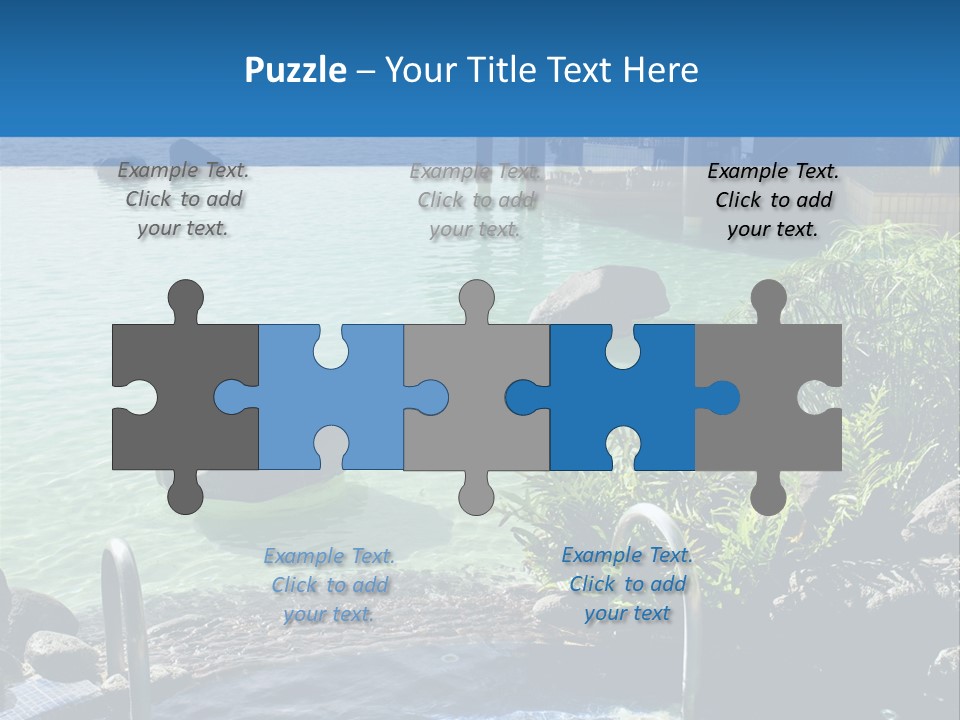 Relaxing Coast Scenic PowerPoint Template