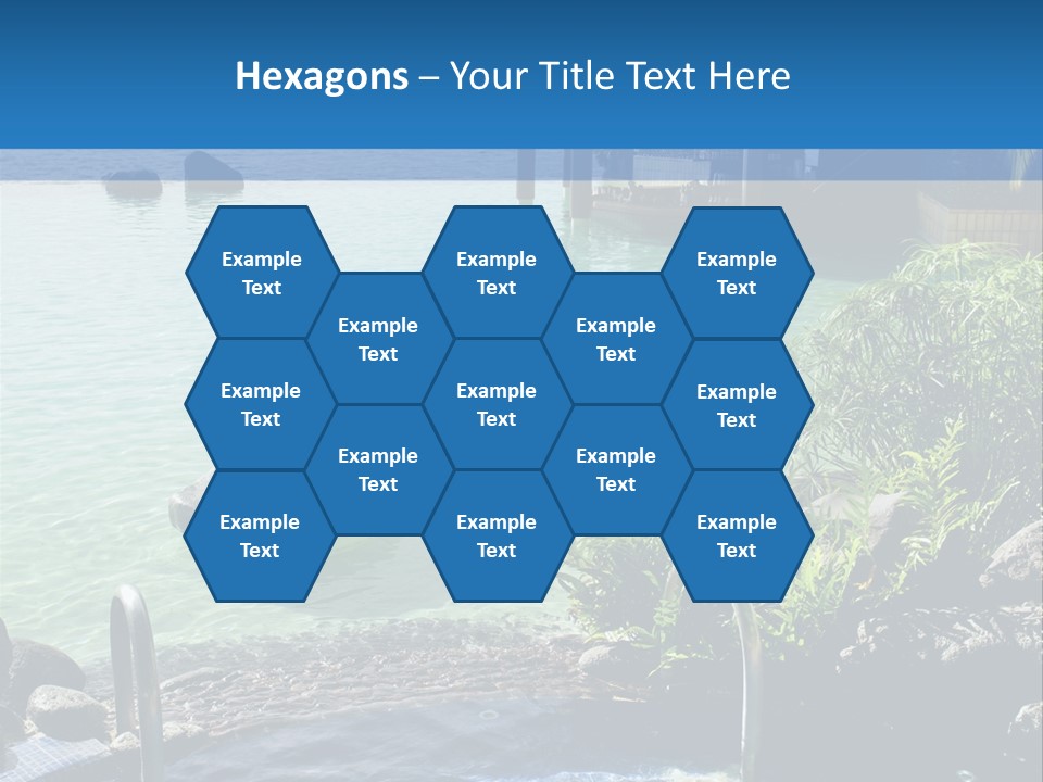 Relaxing Coast Scenic PowerPoint Template