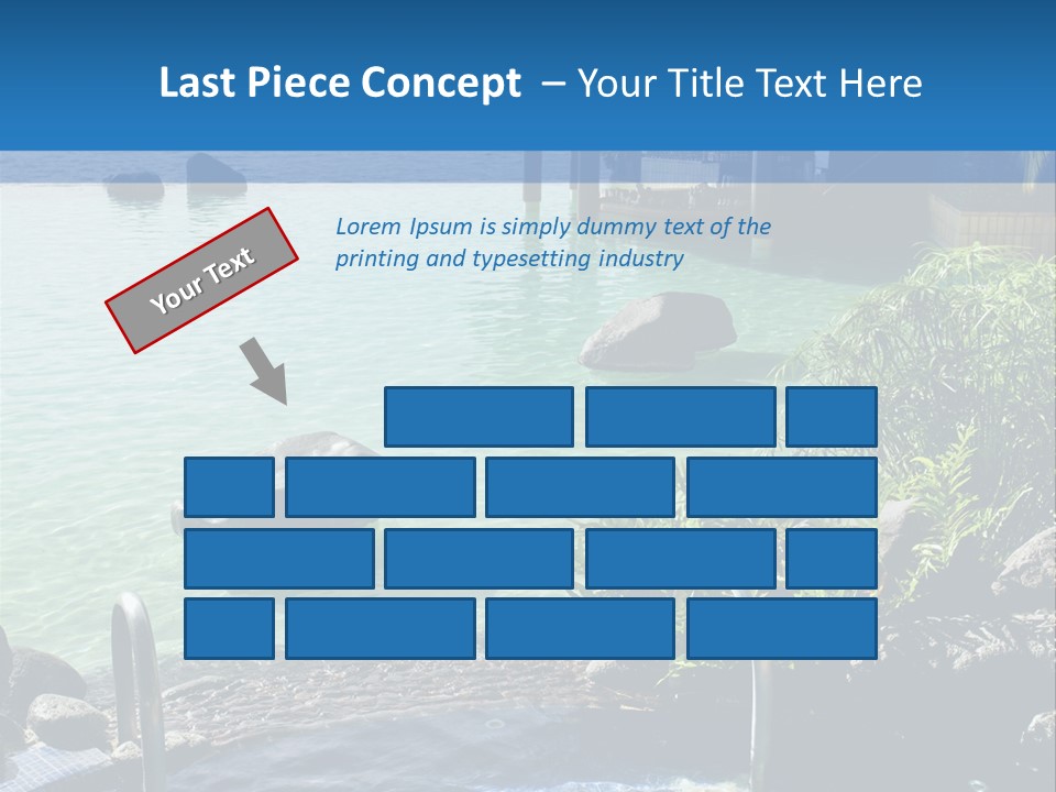 Relaxing Coast Scenic PowerPoint Template