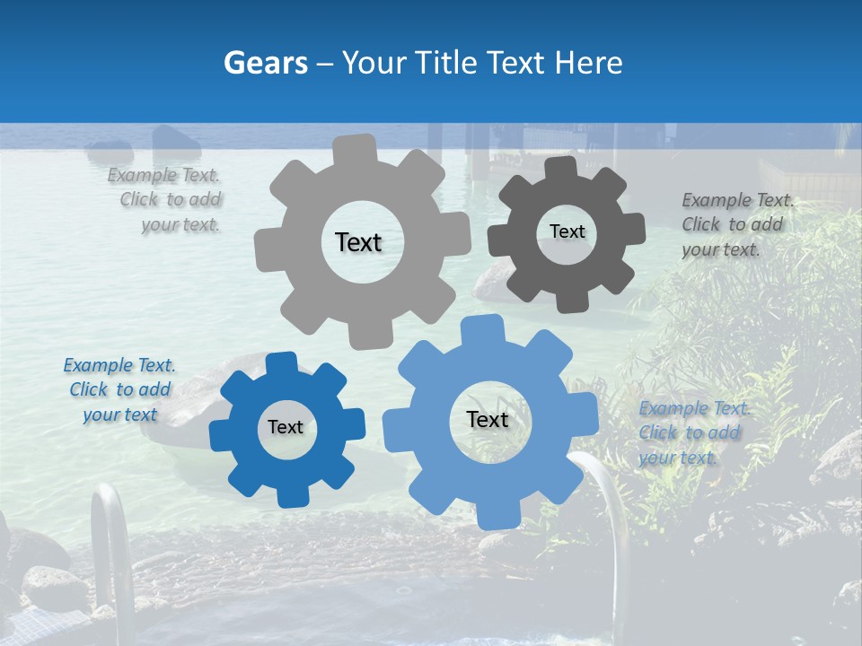 Relaxing Coast Scenic PowerPoint Template