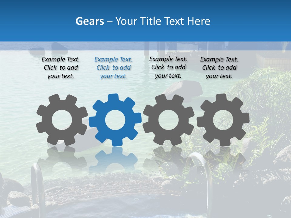 Relaxing Coast Scenic PowerPoint Template