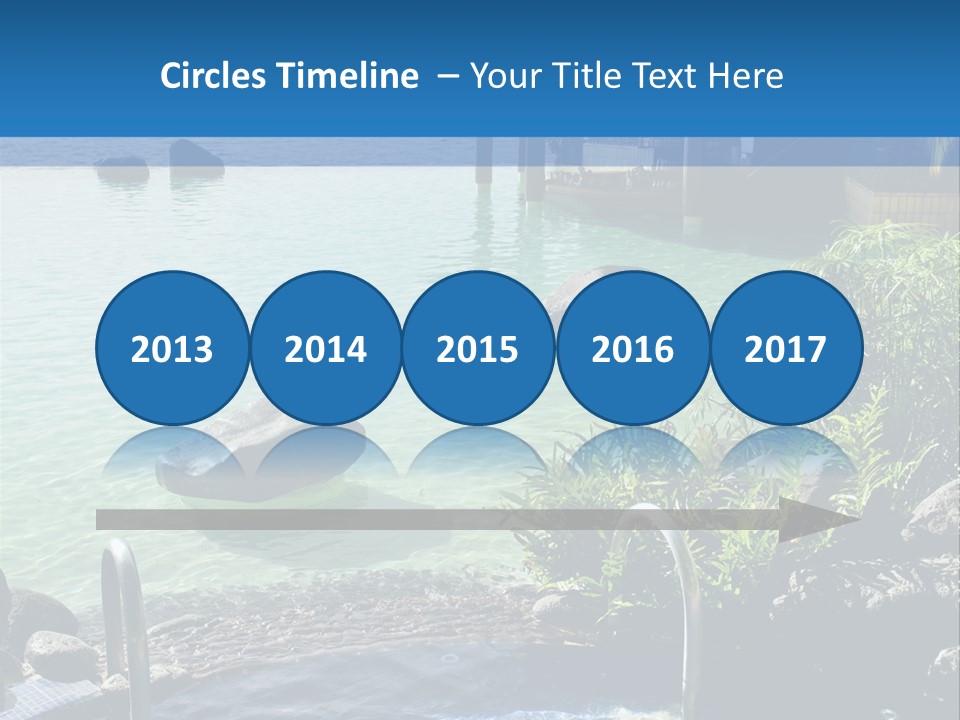 Relaxing Coast Scenic PowerPoint Template