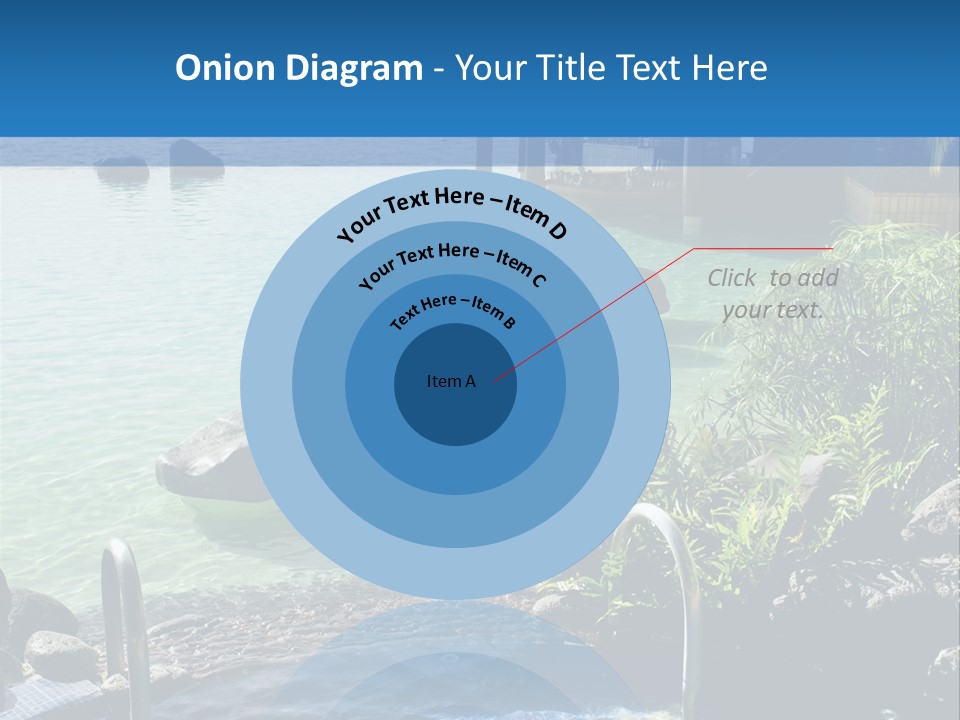 Relaxing Coast Scenic PowerPoint Template