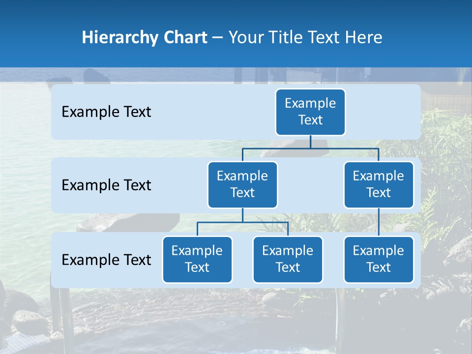 Relaxing Coast Scenic PowerPoint Template