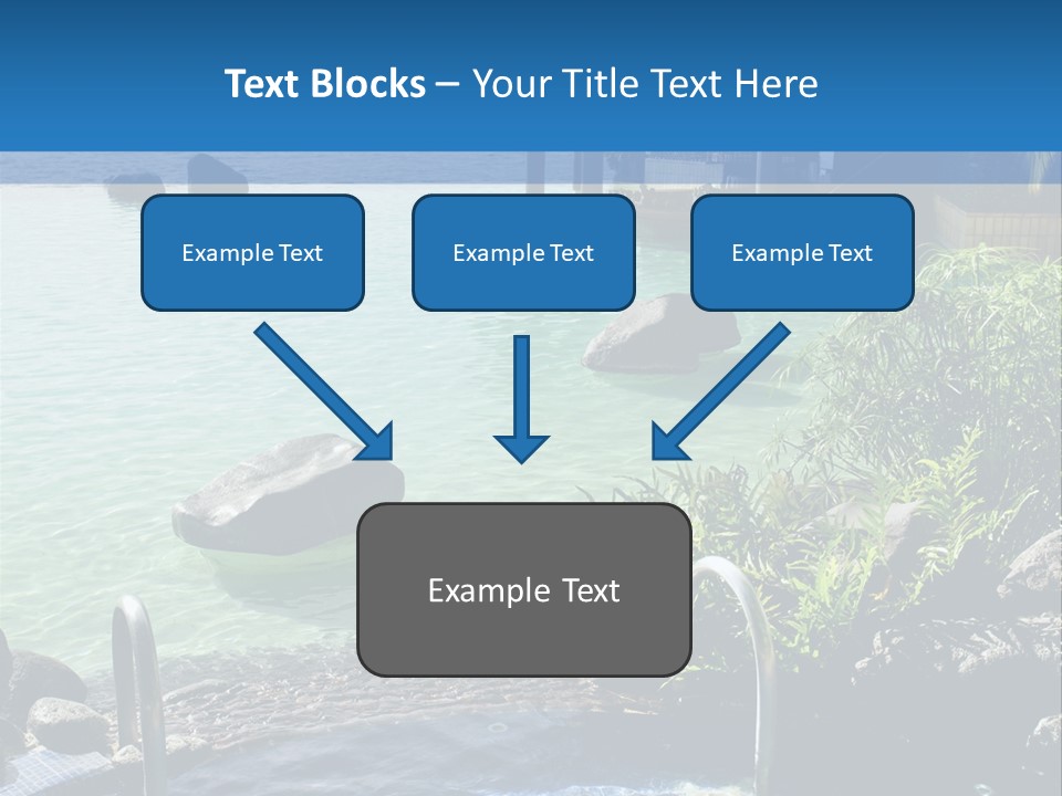 Relaxing Coast Scenic PowerPoint Template