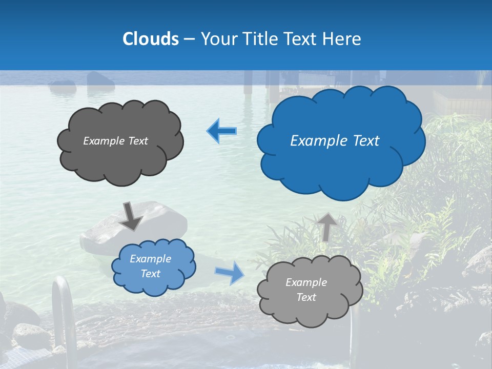 Relaxing Coast Scenic PowerPoint Template