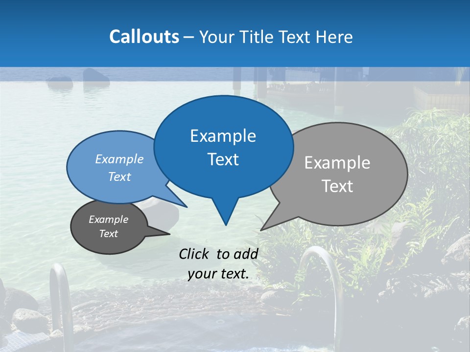 Relaxing Coast Scenic PowerPoint Template