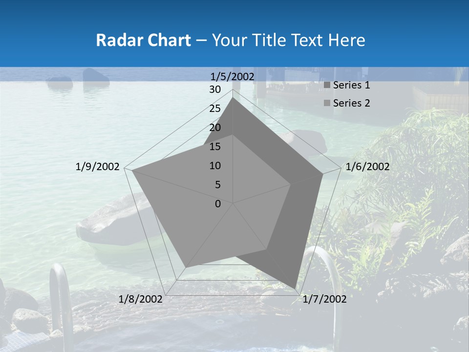 Relaxing Coast Scenic PowerPoint Template