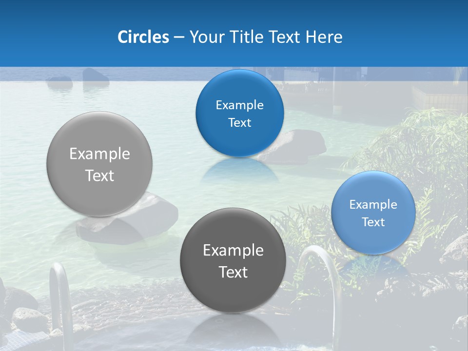 Relaxing Coast Scenic PowerPoint Template